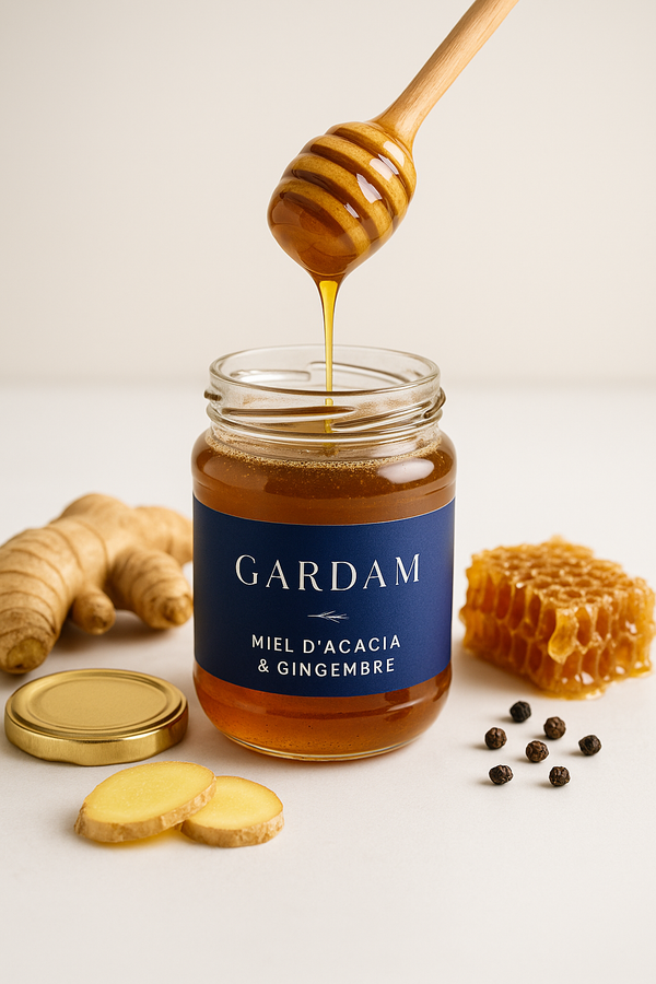 Miel d'Acacia et Gingembre