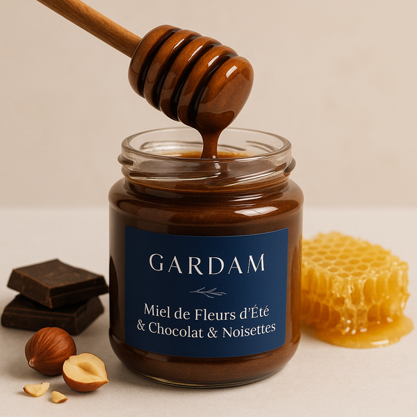 Pâte à tartiner Noisette, Miel et Chocolat
