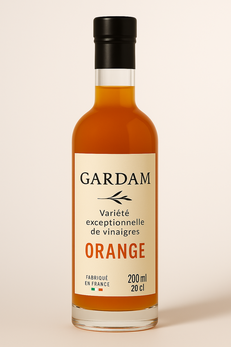Vinaigre Spécialité Orange – La Fraîcheur Ensoleillée et Gourmande