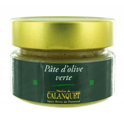 Green olive paste