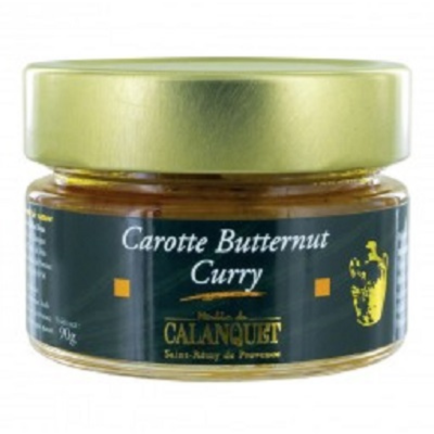 Curry de cenoura e amendoim