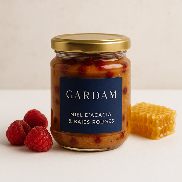 Miel d'Acacia et Baies Rouges