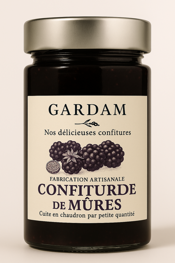 Confiture de Mûres – Intensité Sauvage & Douceur Artisanale