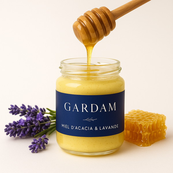 Miel de Fleurs d'été Infusé à la Lavande